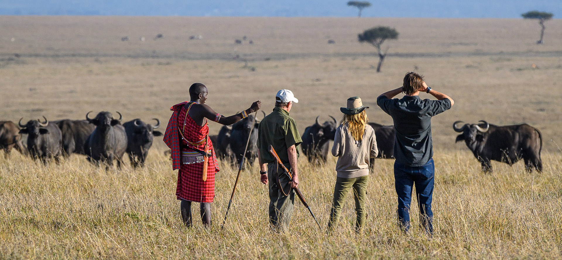 Walking Safaris & Bush Walks in Maasai Mara National Reserve
