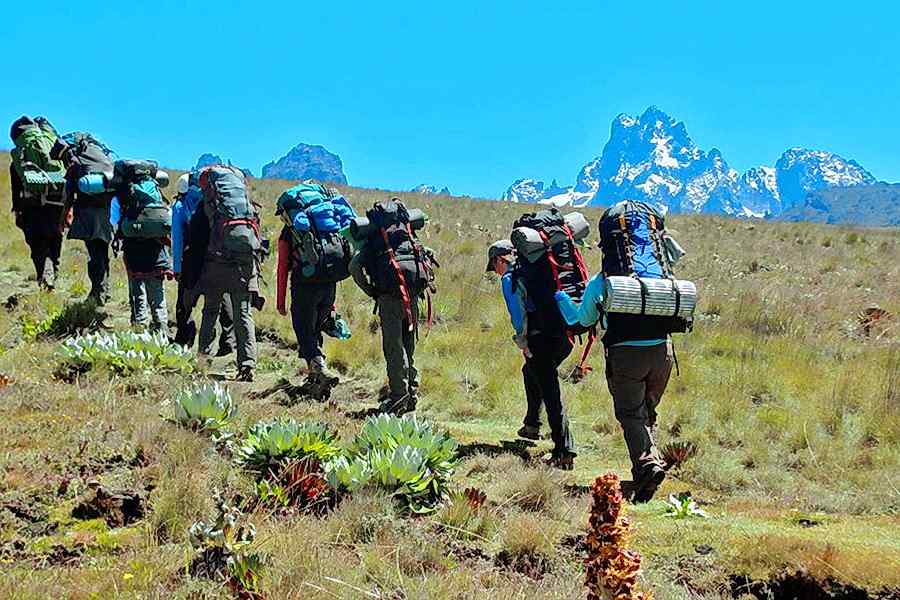 How hard is it to climb Mount Kenya?